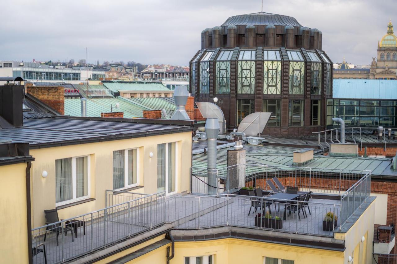 Ea Aparthotel Melantrich Prag Dış mekan fotoğraf