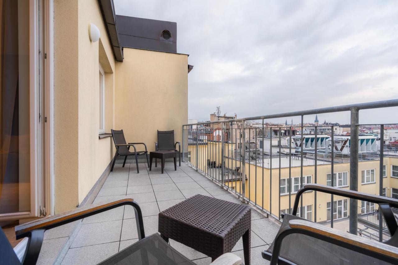 Ea Aparthotel Melantrich Prag Dış mekan fotoğraf